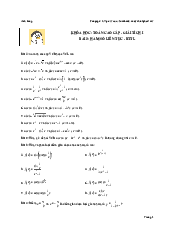 Tài liệu Toán cao cấp - giải tích 1 | Đại học Sư Phạm Hà Nội
