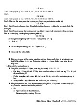 Đề cương Hóa dược phóng xạ | Trường Đại học Y Dược , Đại học Quốc gia Hà Nội