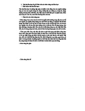 ÔN TẬP Văn Hóa Ẩm Thực - DVC