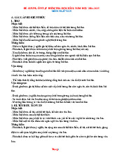 Đề Cương Ôn Tập Học Kỳ 2 Ngữ Văn 11 Kết Nối Tri Thức 2024-2025