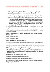 TOP câu hỏi trắc nghiệm có đáp án Môn Tư tưởng Hồ Chí Minh | Đại học Sư phạm Thành phố Hồ Chí Minh