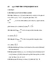 Lý thuyết Chương 2: Phép tính vi phân hàm một biến | Môn toán cao cấp