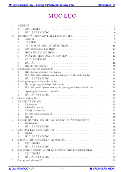 Vở bài tập sách giáo khoa Toán 10 Cánh Diều tập 1 – Vũ Ngọc Huy
