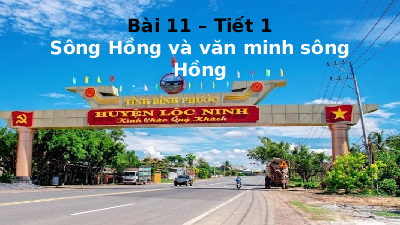 Giáo án điện tử Lịch sử và Địa lí 4 Chân trời sáng tạo: Sông Hồng và nền văn minh Sông Hồng