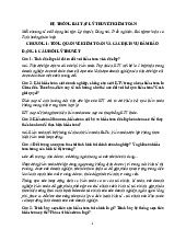 HỆ THỐNG BÀI TẬP LÝ THUYẾT VÀ THỰC HÀNH KIỂM TOÁN