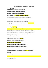 TOp 60 câu trắc nghiệm các mức độ | Môn kinh tế vĩ mô