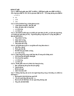 Bài tập kinh tế vi mô