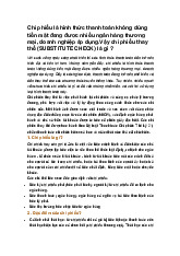 Chi phiếu là hình thức thanh toán không dùng tiền mặt đang được nhiều ngân hàng thương mại, doanh nghiệp áp dụng.Vậy chi phiếu thay thế (SUBSTITUTE CHECK) là gì ?