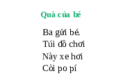 Giáo án điện tử Tiếng việt 1 bài 1 Chân trời sáng tạo : Ac âc