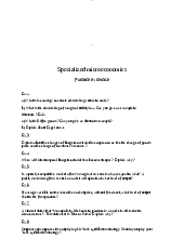 Specialized microeconomics Practice excercise - Kinh tế vĩ mô | Trường Đại học Kinh tế, Đại học Quốc gia Hà Nội