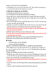 Ôn tập và tư liệu thi Môn Marketing căn bản 1 | Đại học Công Đoàn