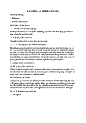 Mẫu bản kế hoạch kinh doanh - Quản trị kinh doanh | Trường Đại học Tài nguyên và Môi trường Hà Nội