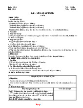Giáo Án GDCD 9 Kết Nối Tri Thức Cả Năm