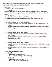 Phân Tích So Sánh Báo Cáo Lưu Chuyển Tiền Tệ VNM và Sữa Quốc Tế