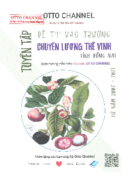 Đề Thi Chuyên Anh THPT Chuyên Lương Thế Vinh - Đồng Nai Qua Các Năm