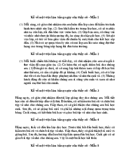 Viết 4-5 câu về một việc làm hằng ngày của thầy cô | Tập làm văn lớp 2 | Chân trời sáng tạo