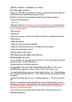 Đề cương cuối kì | Nhân Học Đương Đại | Đại học Khoa học Xã hội và Nhân văn, Đại học Quốc gia Thành phố HCM