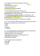 Trắc Nghiệm có đáp án ôn tập môn Chủ nghĩa xã hội khoa học | Trường Đại học Tôn Đức Thắng