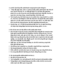 Tiểu phẩm trong phát thanh | Nhập môn phát thanh | Đại học Khoa học Xã hội và Nhân văn, Đại học Quốc gia Thành phố HCM