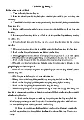 Câu hỏi ôn tập Định mức lao động | Học viện Hành chính Quốc gia