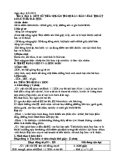 kế haochj dạy học chương 1 toán 8 kết nối tri thức