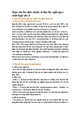 Soạn bài Ôn dịch, thuốc lá đầy đủ, ngắn gọn nhất Ngữ văn 8