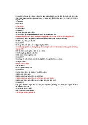 Ôn tập trắc nghiệm - Kế toán tài chính | Trường Đại học Lao động - Xã hội