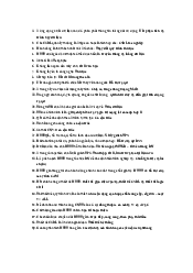 Tổng hợp trắc nghiệm - Môn hệ thống thông tin quản lý | Đại học Kinh Tế Quốc Dân