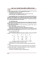 Bài tập củng cố chương 3 môn xác suất thống kê | Đại học Kinh tế Quốc Dân