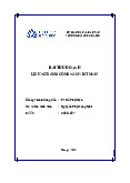 Bài thu hoạch lịch sử đảng - Tài liệu tham khảo | Đại học Hoa Sen