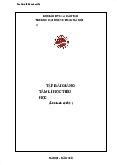 Tập bài giảng Môn Tâm lý học Tiểu học | Đại học Sư phạm Hà Nội 2