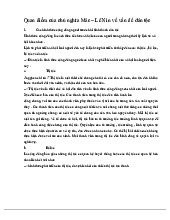  Quan điểm Mác – Lênin về dân tộc và hình thành cộng đồng người- Đề cương môn triết học Mác – Lê Nin-Trường Đại học Vinh