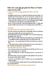 Phân tích cuộc gặp gỡ giữa Chí Phèo và Thị Nở chọn lọc hay nhất