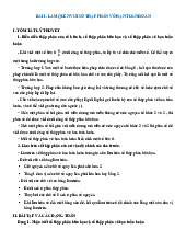 Tóm tắt lý thuyết và các dạng bài tập số thực Toán 7