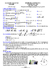 Đề kiểm tra cuối học kỳ 1 Toán 9 năm 2024 – 2025 sở GD&ĐT Bắc Ninh