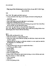 Tổng hợp đề thi môn Chuyên ngành Marketing | Học viện Nông nghiệp Việt Nam