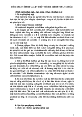 Bài giảng Pháp luật đại cương