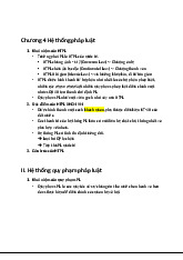 Chương 4: Hệ Thống Pháp Luật và Quy Phạm Pháp Luật trong Xã Hội | Pháp Luật Đại Cương | Trường Đại học Hà Nội