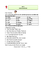 [TÀI LIỆU]  BÀI TẬP TIẾNG ANH - HOW OLD ARE YOU | Trường Đại học Hải Phòng