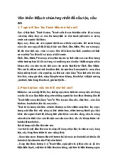 Văn khấn Mẫu ở chùa hay nhất để cầu lộc, cầu an