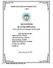 Phân tích môi trường ngành của Trường Hải | Bài tập nhóm môn Quản lý học