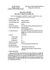Đề cương chi tiết học phần thương mại điện tử | Trường đại học Lao động - Xã hội