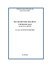 Sổ tay du lịch các địa điểm lịch sử tại Điện Biên - Di sản văn hóa du lịch | Đại học Sư Phạm Hà Nội
