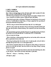 Ôn tập cuối kì Môn Tâm lý | Đại học Sư phạm Thành phố Hồ Chí Minh