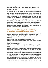 Bảo vệ quyền người tiêu dùng ở Việt Nam giai đoạn hiện nay