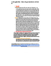 Mối quan hệ kinh tế - chính trị trong chủ nghĩa Mác - Lênin