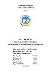 Khai báo hải quan đối với hàng hóa xuất nhập khẩu | Môn Nghiệp vụ hải quan - Đại học Kinh Tế Quốc Dân