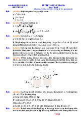 Đề Thi Tuyển Sinh 10 Môn Toán Sở GD Bình Thuận 2025-2026 Có Lời Giải