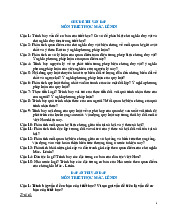 Chủ Đề Thi Vấn Đáp Môn Triết Học Mác-Lênin | Đại học Nội Vụ Hà Nội