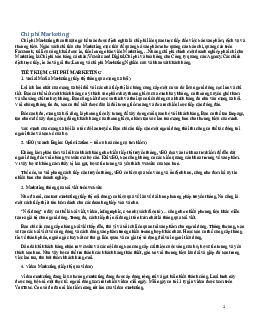 Lý thuyết về Tiết kiệm chi phí marketing